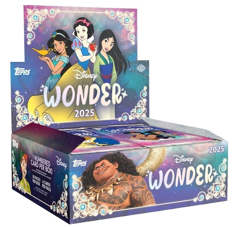 Amazon.co.jp: 【2025 Topps ディズニー ワンダーホビーボックス】先行