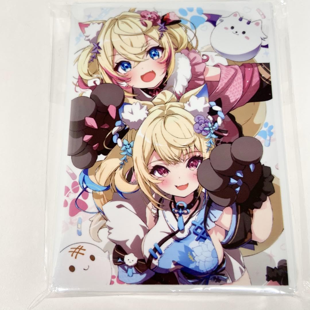 ホロライブ フワモコ BAU BAU スリーブ プレイマット セット【shir】 Amazon | ホロ ライブ EN フワモコ A スリーブ プレイマットセット
