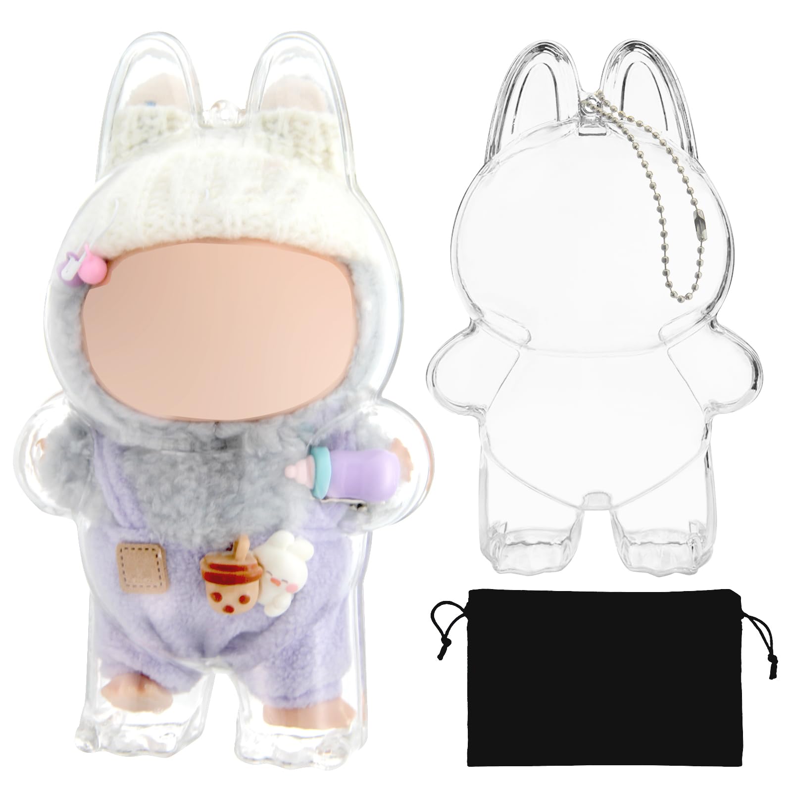 Amazon.com: GrillGauge Protective Case for LABUBU, Plastic Clear