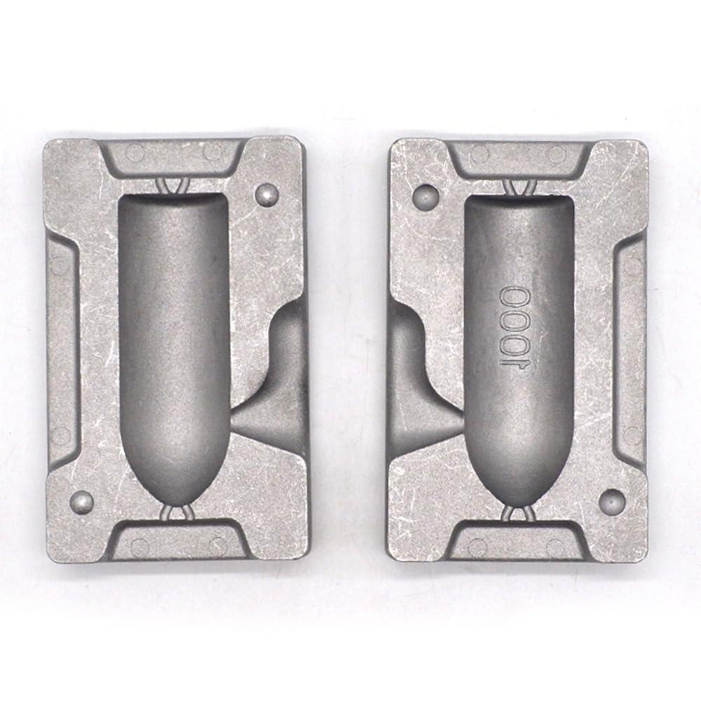 Adygil Deep Drop Weights Mold with 1 Cavities and 1000g for Deep Seafishing