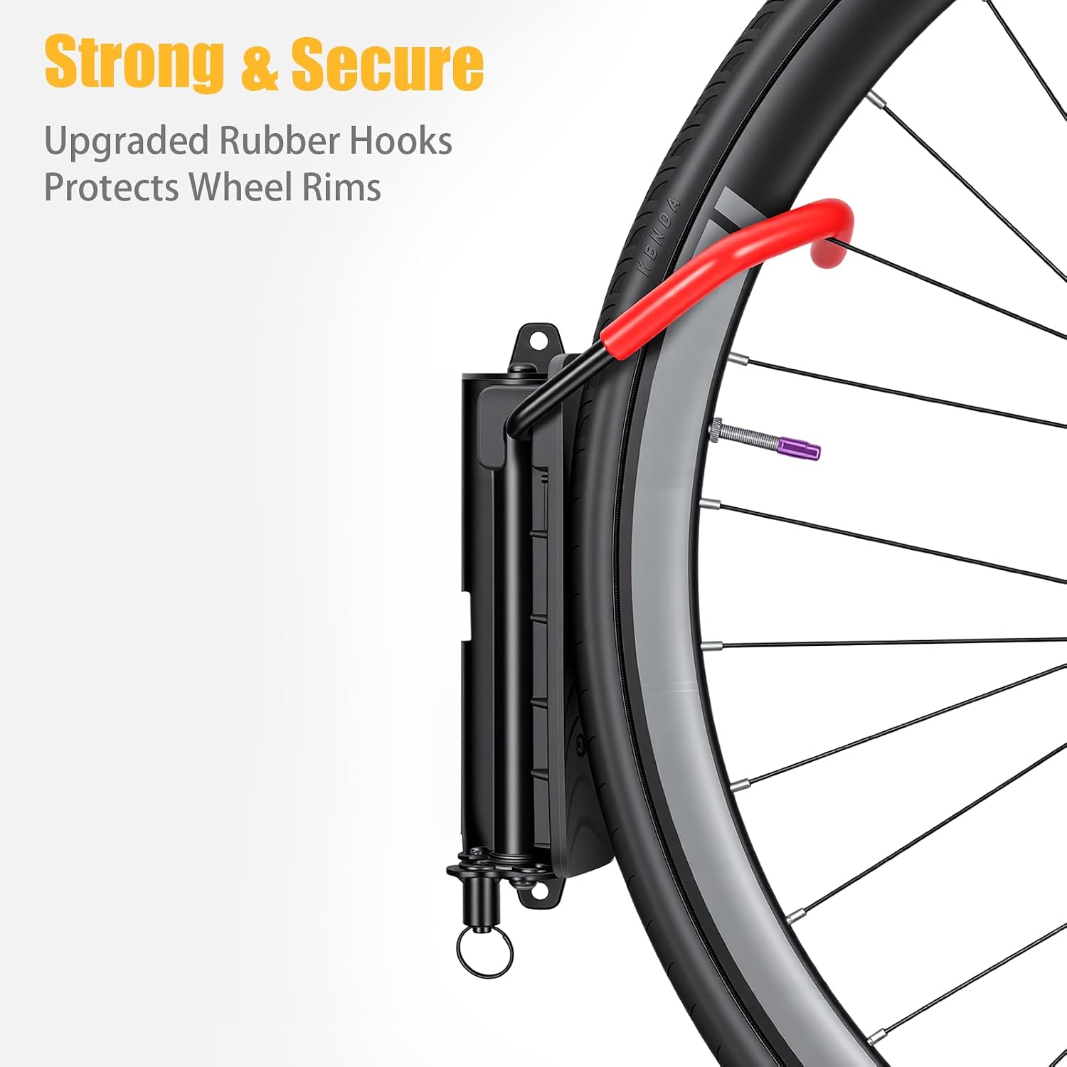Favoto Swivel Bike Wall Mount, Bike Hangers for Garage