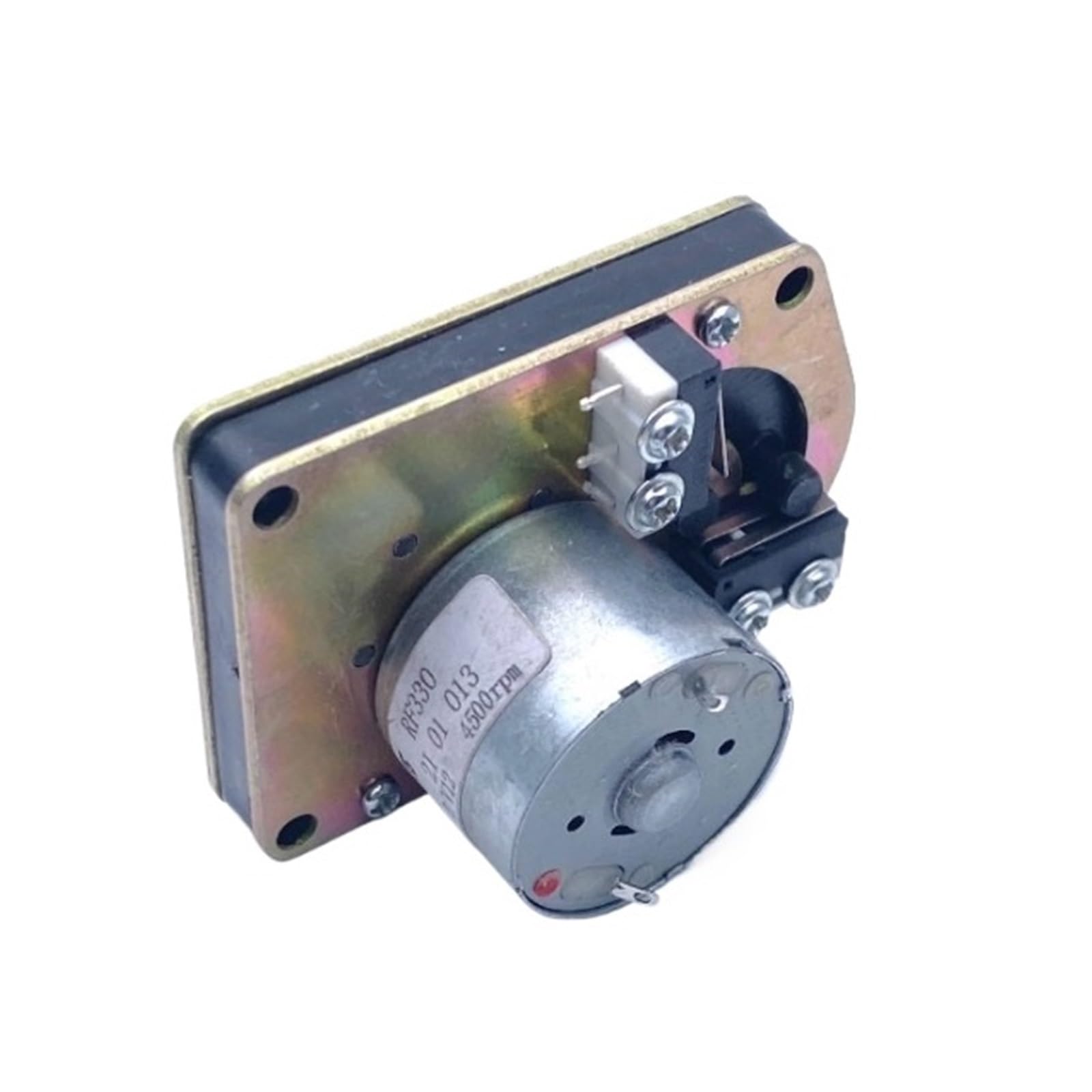 1 szt. Silnik z przekładnią zaworową 12 V 2,2 obr./min 2 kg. CM 90 stopni CW CCW (silnik i płyta)