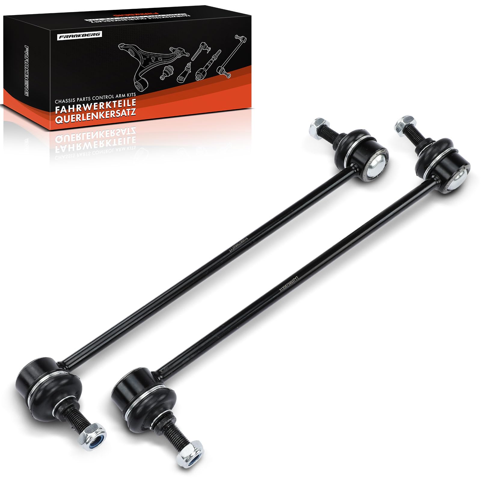 Frankberg 2x Braccio trasversale Anteriore destro Sinistra Compatibile con M.i.n.i R56 M.i.n.i Cabriolet R57 M.i.n.i R.o.a.d.s.t.e.r R59 M.i.n.i Cabriolet R52 M.i.n.i Clubman R55 Replace# 6759537