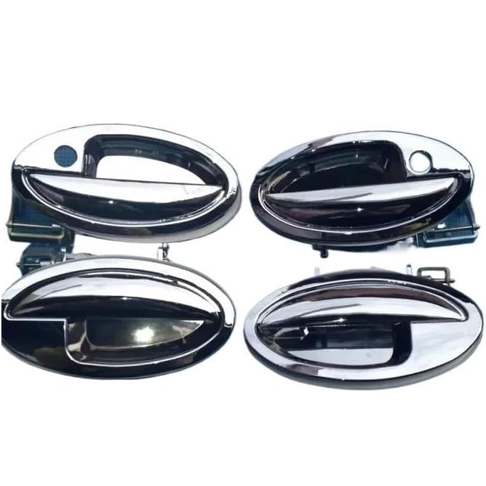 Poignée de porte extérieure gauche voiture 520i garniture couvercle chromée carrosserie latérale