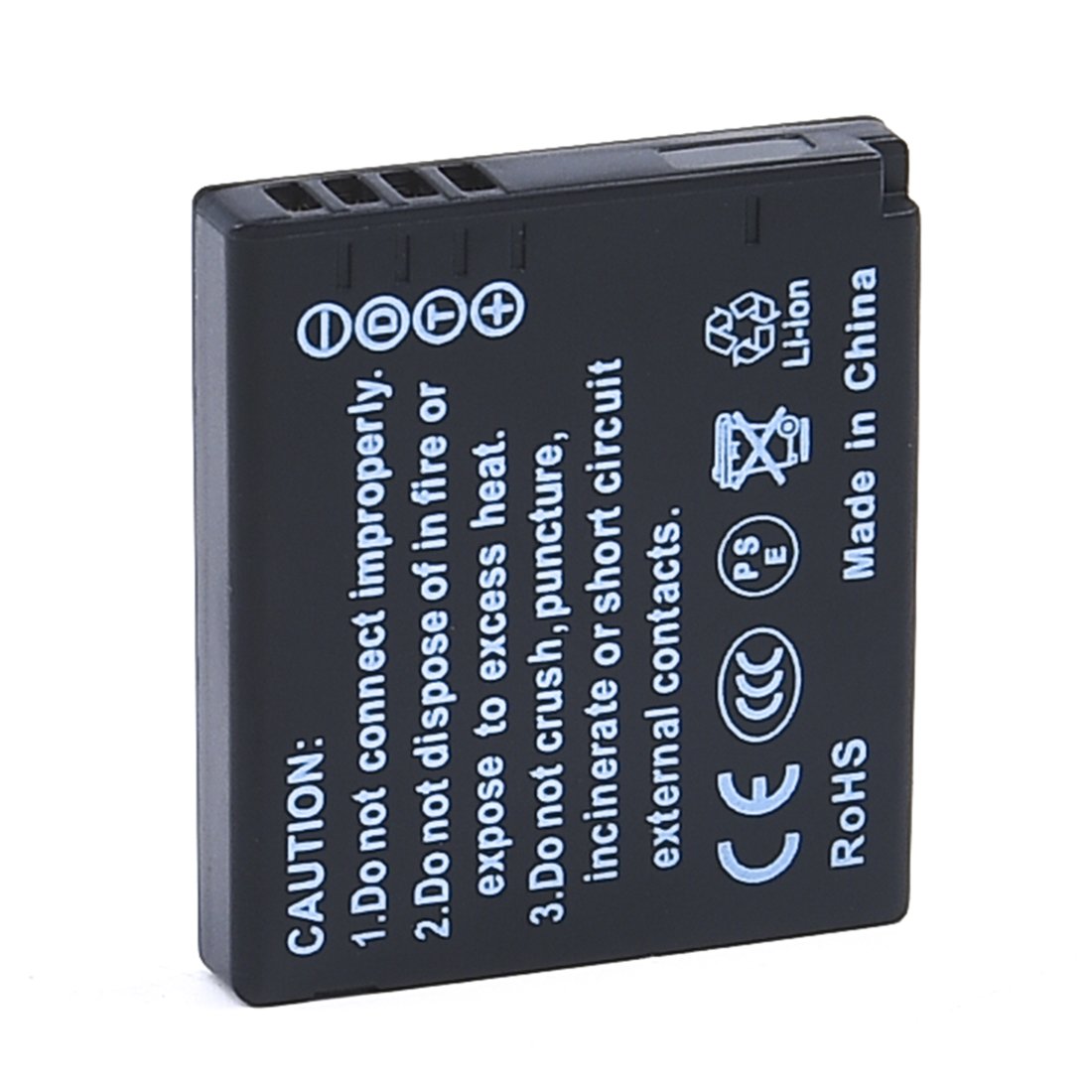 DMW-BCF10 BCF10E BCF10PP Lot de 2 batteries de rechange rechargeables et double chargeur compatibles avec appareils photo DMC-FH3, DMC-FT4, DMC-FX68, DMC-FX550, DMC-TS3, DMC-FH20, DMC-FX60, CGA-S106B,