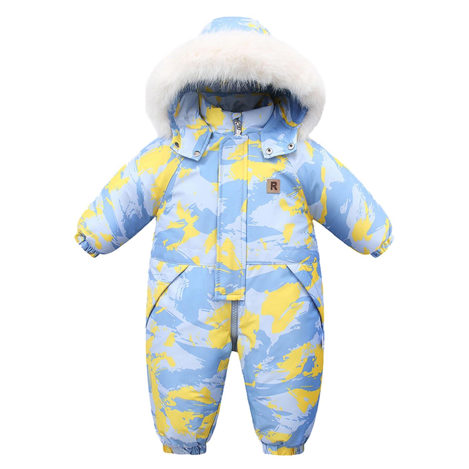 Baby Body Babystrampler Schlafstrampler Baumwolle Strampler Bequem Mit Aufdruck Bodysuit Jumpsuit Warm Langarm Neutral Weiche Hautsympathisch Unisex Winter