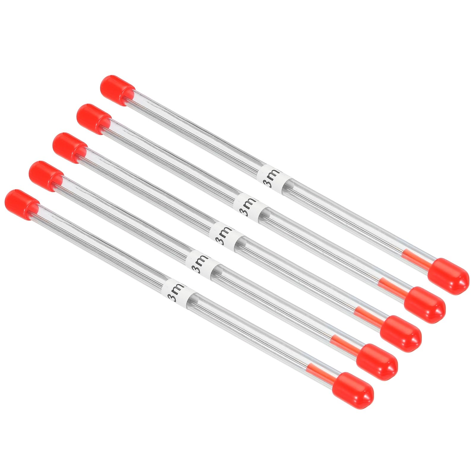 PATIKIL 5Pcs 0.3mm Air Brush Needle Only Replacement Parts 13CM Length Stainless Steel for Air Brush Nozzle Art Craft Projects