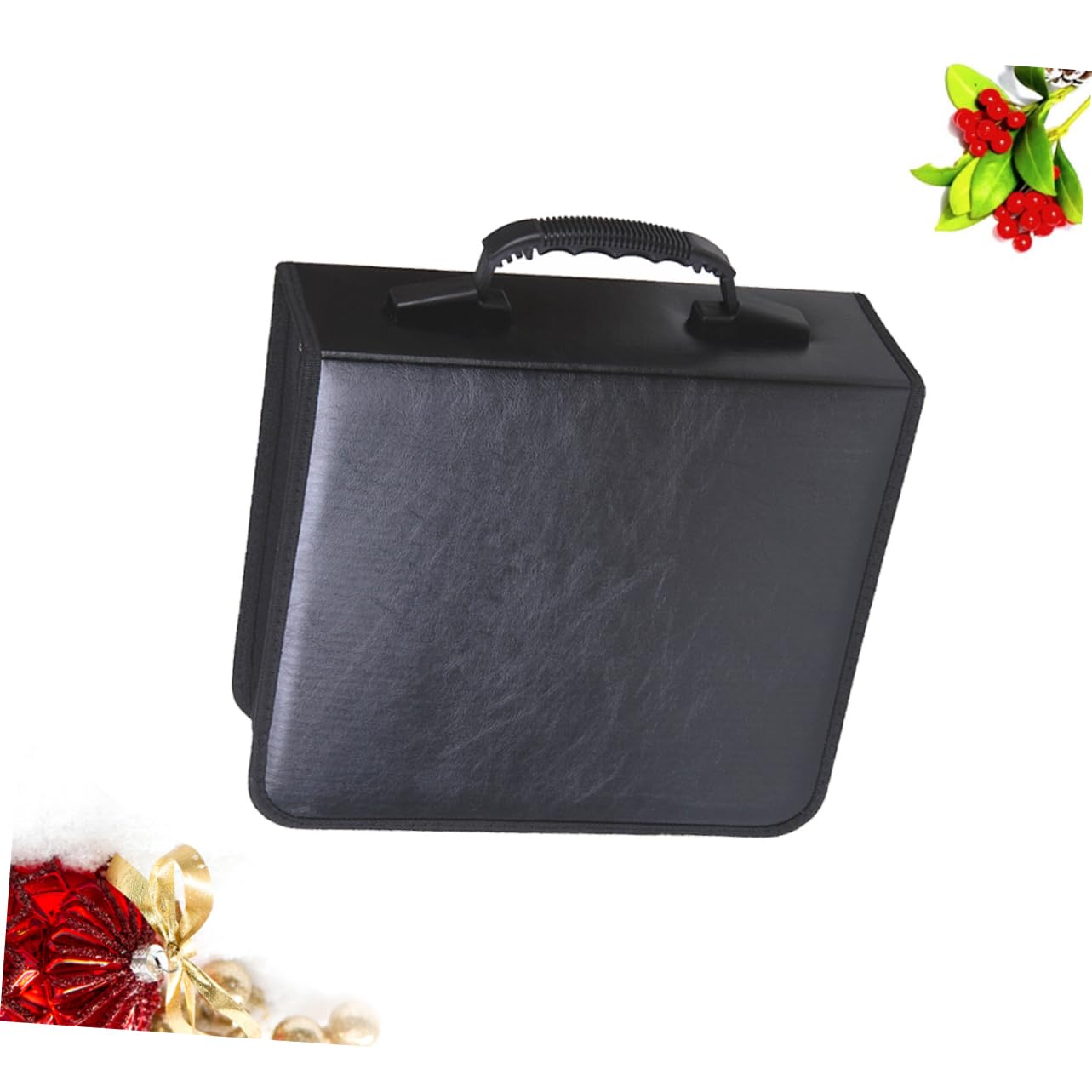 Mobestech Borsa per CD e Dvd da Slot Custodia in Pelle Pu per Auto Scatola Portaoggetti Resistente e Pratica per Riporre CD e Dvd
