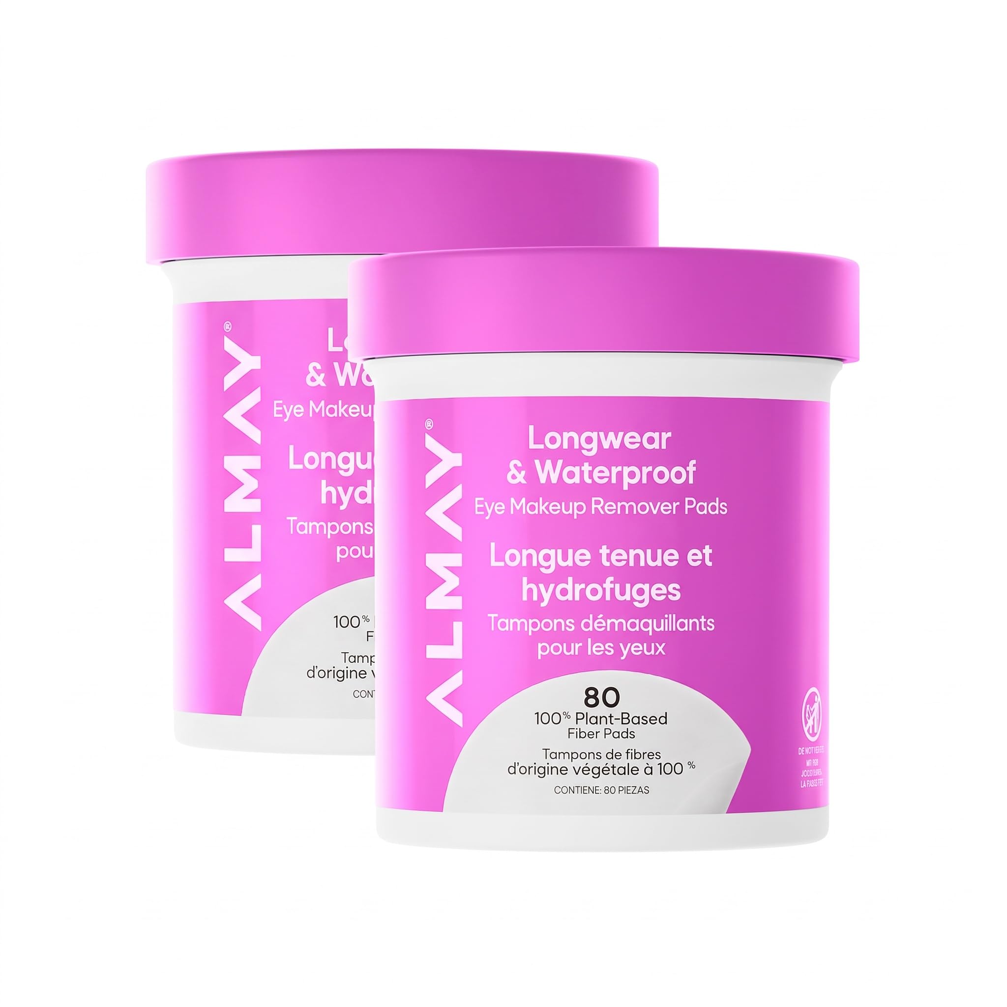 Almay Eye Makeup Remover Pads - Waterproof & Longwear -13