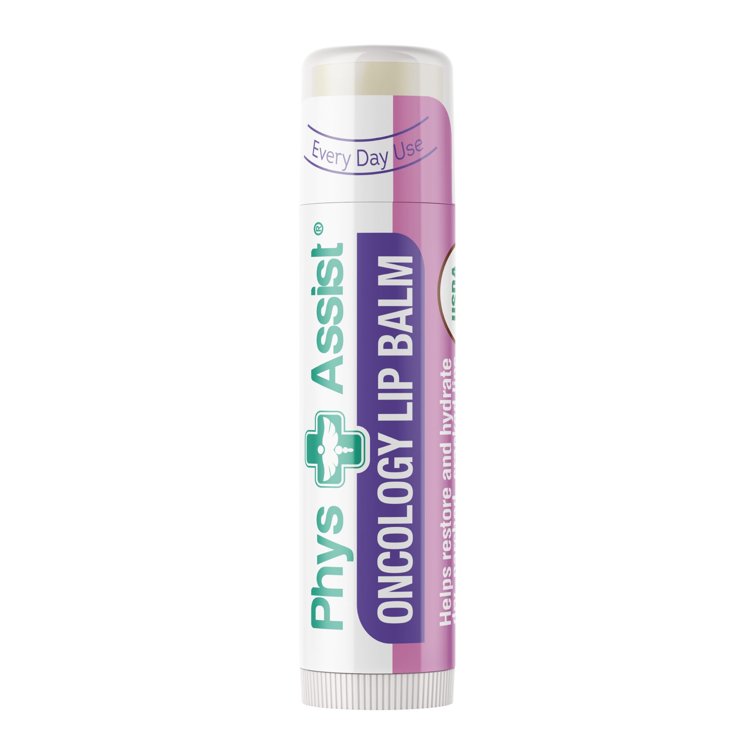 Oncology Lippenbalsam USDA Organic, Hydrate Dry Parched Lip Moisturizing - 3 Pack