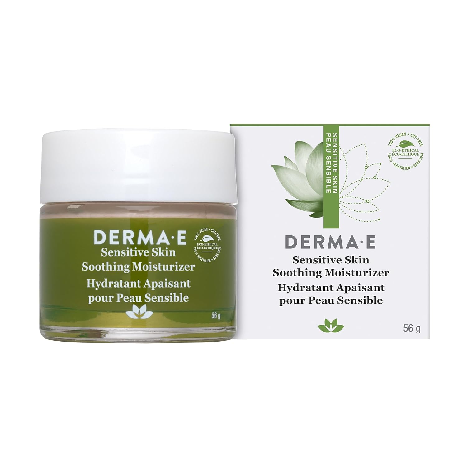 Derma E Sensitive Skin Moisturizing Cream Gentle