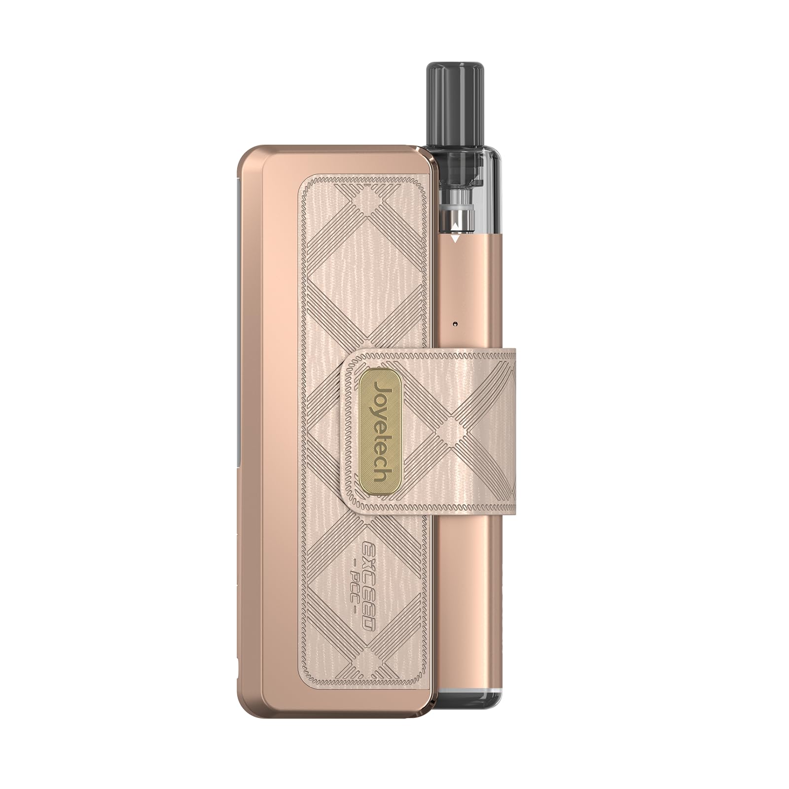 JOYETECH Exceed PCC Kit Sigaretta elettronica 600mah + 2000mah Batteria Power Box Schermo regolabile Penna Kit senza nicotina Nero (Gold)