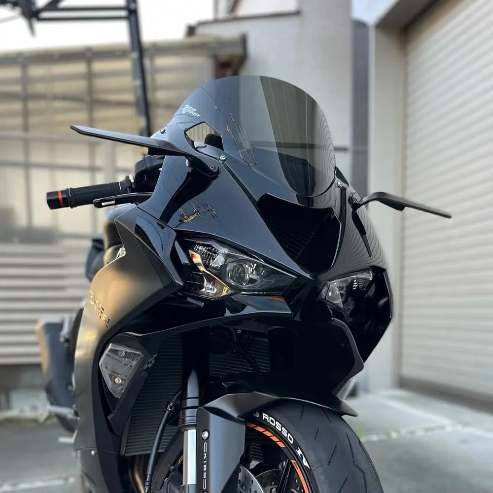 Amazon | For ZX4R ZX4RR ZX6R 636 バックミラー ステルスミラー