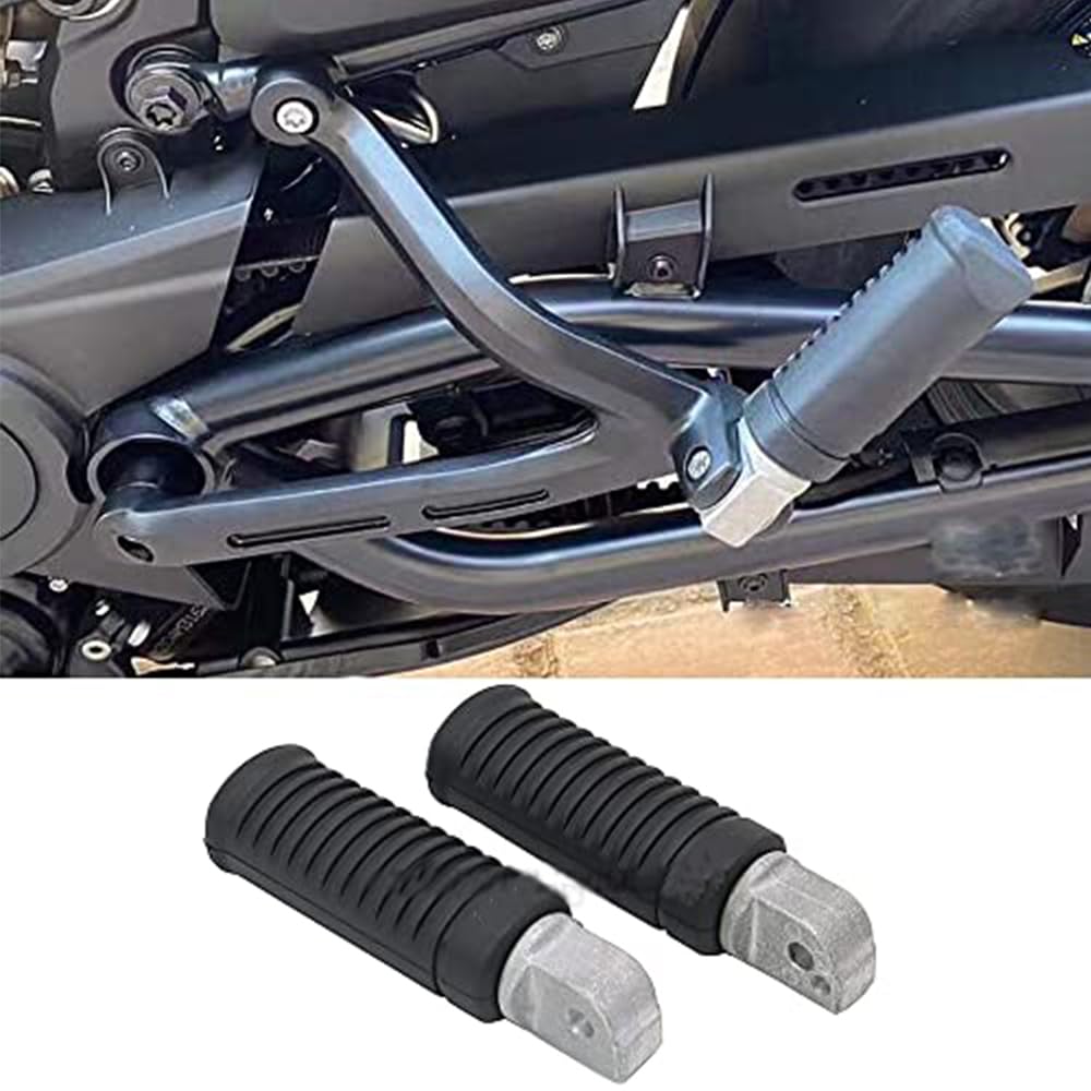 Accessories Passenger Foot Rests Pedals Rear Foot Pegs Extension For Harley Sportster S 1250 RH 1250 RH 1250S 2021 2022 2023 2024 Nightster 975 rh975 Special 2022 2023 2024 Black