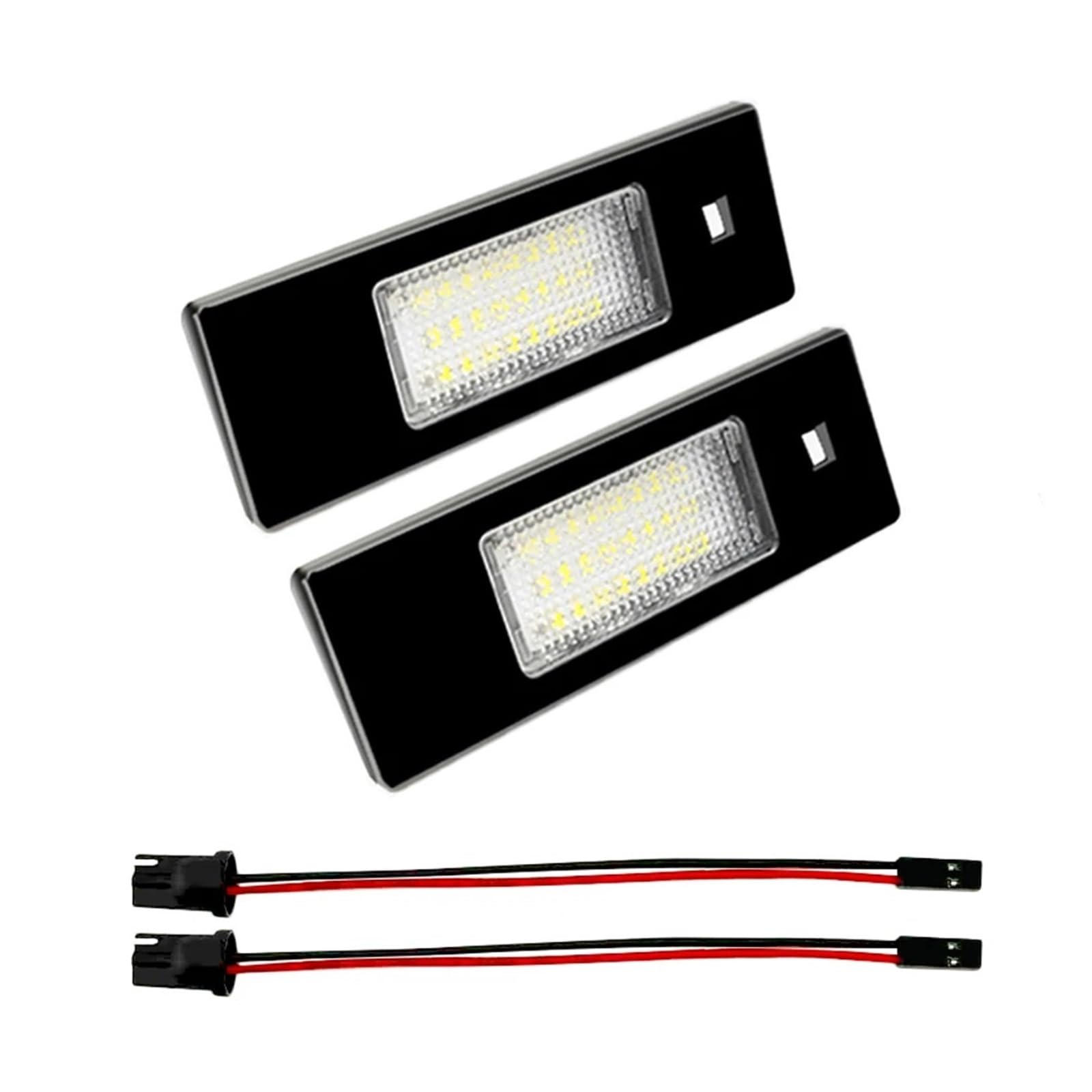 LED matrícula BMW E87 F20 E63 Z4 K48 lámpara bombilla placa trasera xenon blanco coche 7