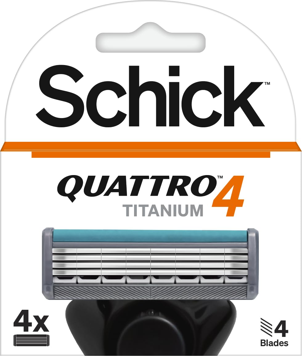 Quattro Cartridges, Titanium, 4 ct.