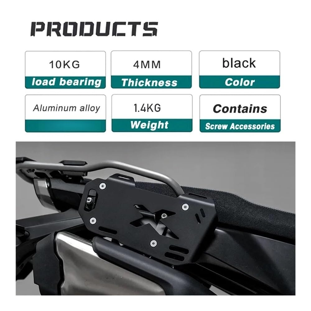 Soporte portaequipajes Bolsas De Almacenamiento para Motocicleta Par | Bolsas De Almacenamiento Para Motocicleta Para 800MT-X 800MTX, Portaequipajes, Soportes Para Bolsas, Alforja, Caja Lateral, E