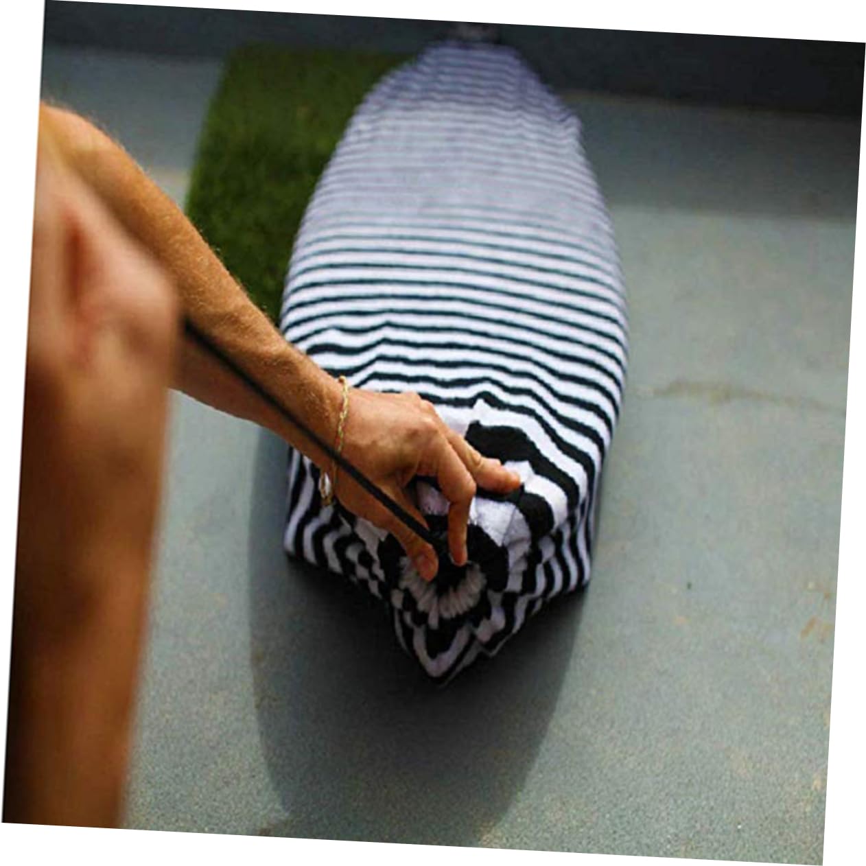 BESPORTBLE Bolsa de Tabla de Surf Protector para Tabla de Surf Eslinga para Snowboard Funda de calcetín de a de práctica Funda para a de Cubierta de esquí Ligera Ligero