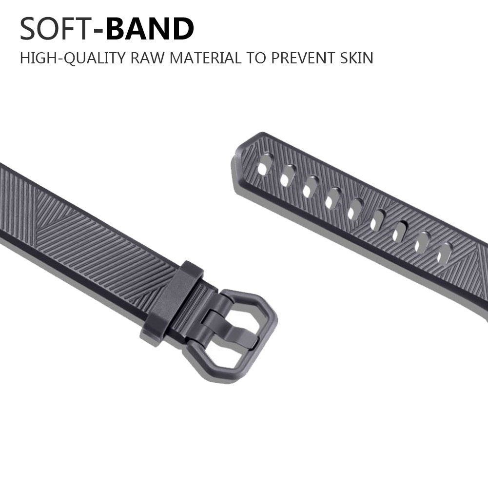 Correa para Fitbit Alta HR y Fitbit Alta, Edición Especial Soft Silicona Deportes Recambio de Pulseras Ajustable Reemplazo Accesorios para Reloj Fitbit Alta HR y Fitbit Alta — view 5