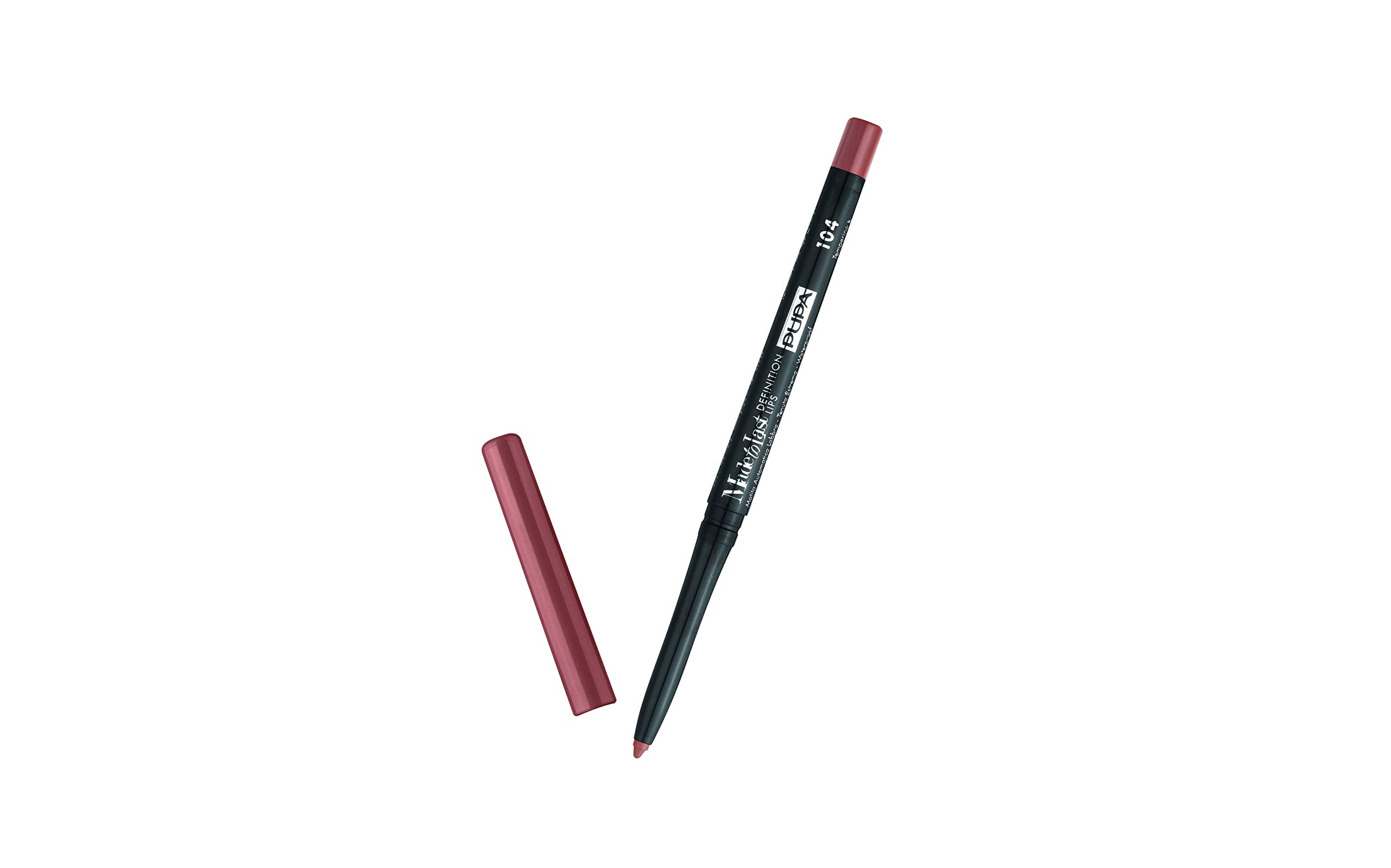 Pupa Milano Made To Last Definition Lips - 104 Rosewood For Women 0.001 oz Lip Pencil