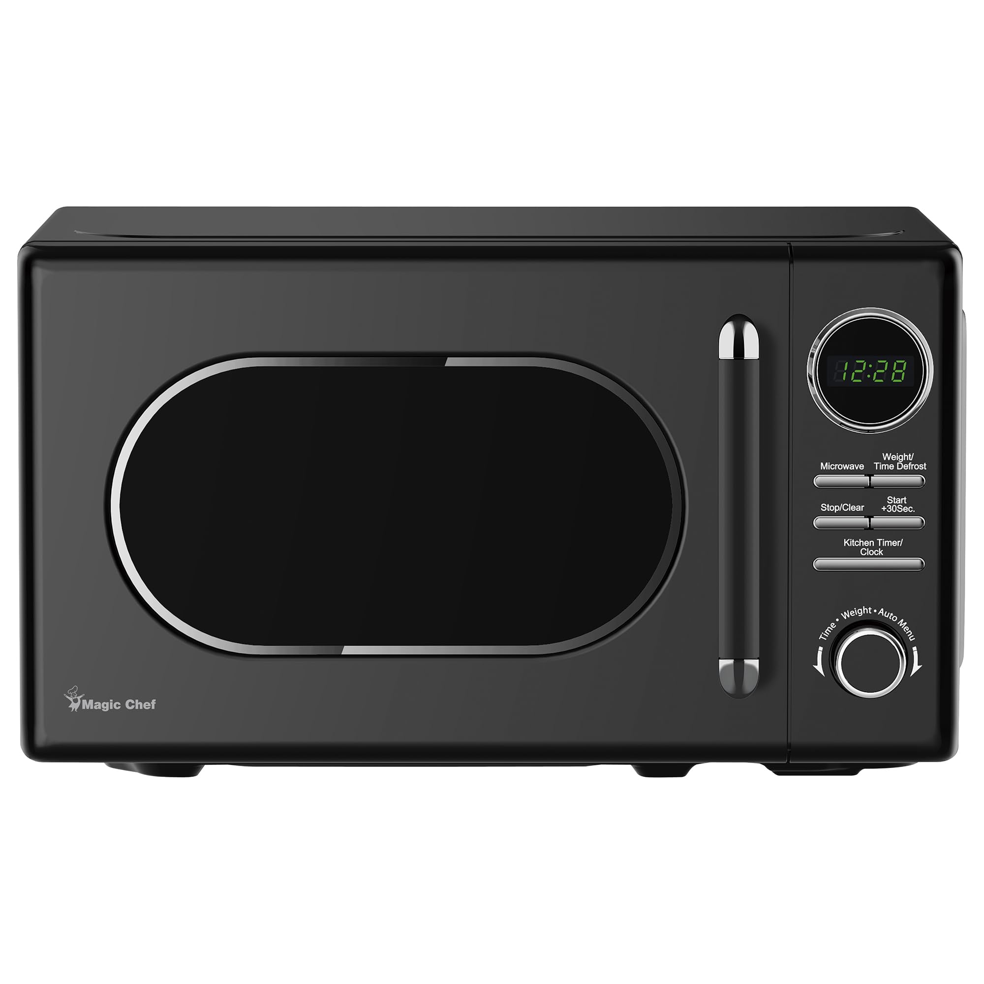 Magic Chef 0.7 cu. ft. Retro Countertop Microwave