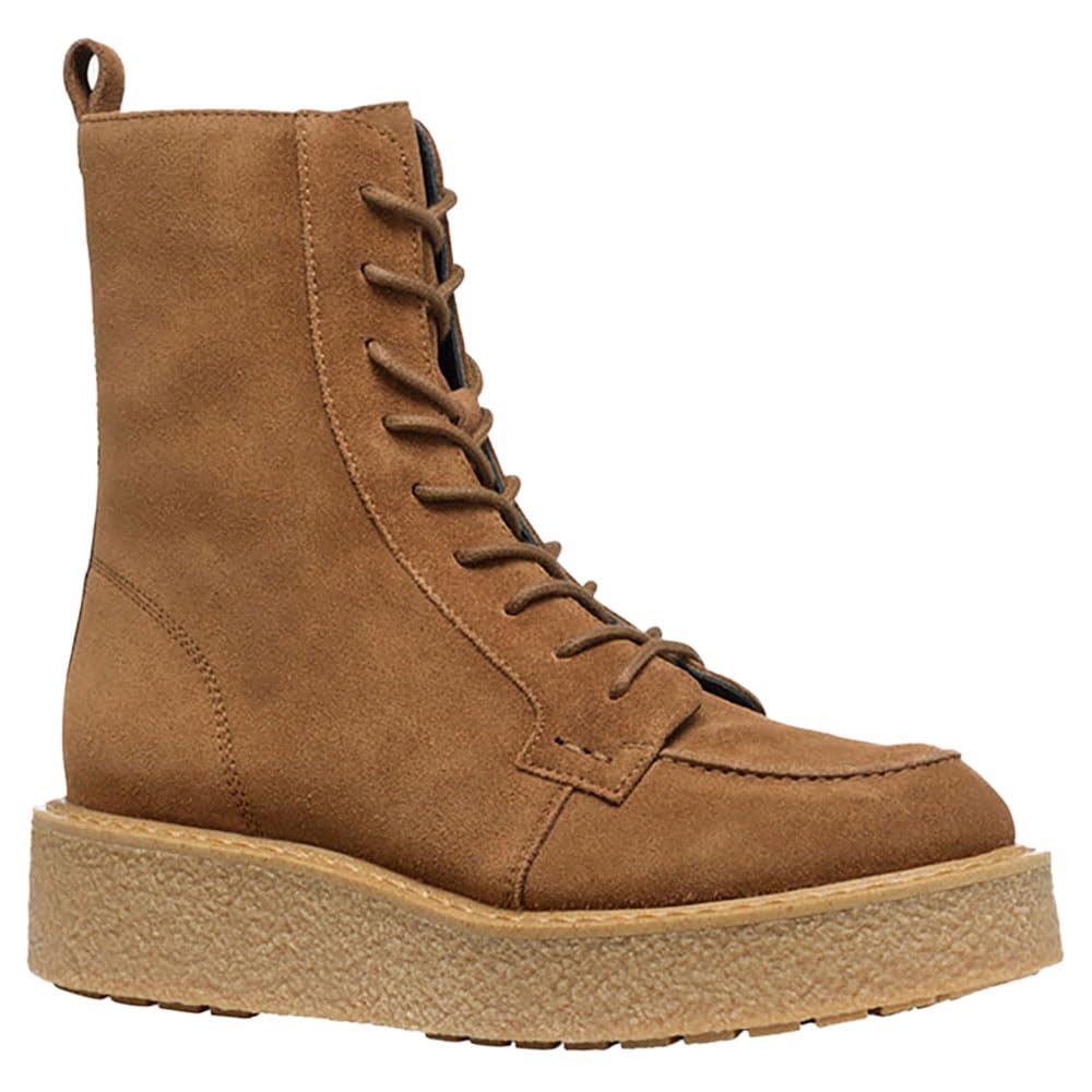 Geox Women's D Elidea BAnkle Boot, Dk Camel, 7 UK