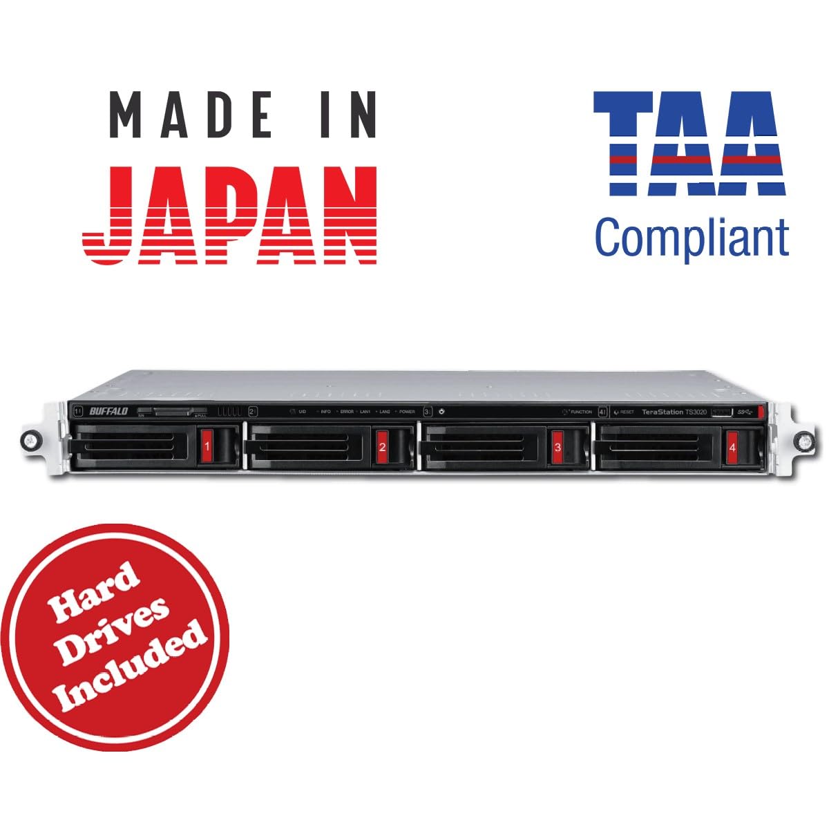Amazon.co.jp: BUFFALO TeraStation 3420RN 4-Bay SMB 8TB