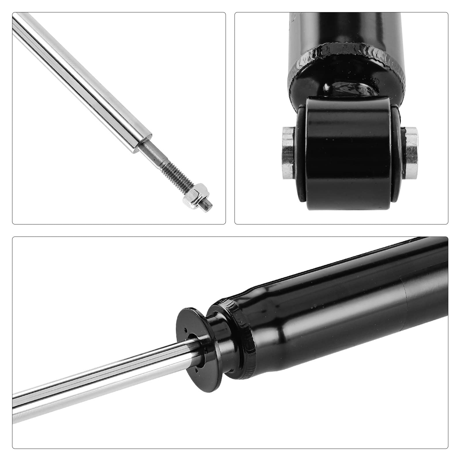 Frankberg 2x Stossdämpfer Stoßdämpfer Hinten 452mm Gasdruck 313754