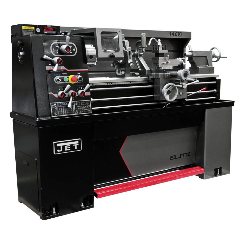 JET Tools - E-1440VS With ACU-RITE 203 DRO With Taper Attachment and Collet Closer (892456)