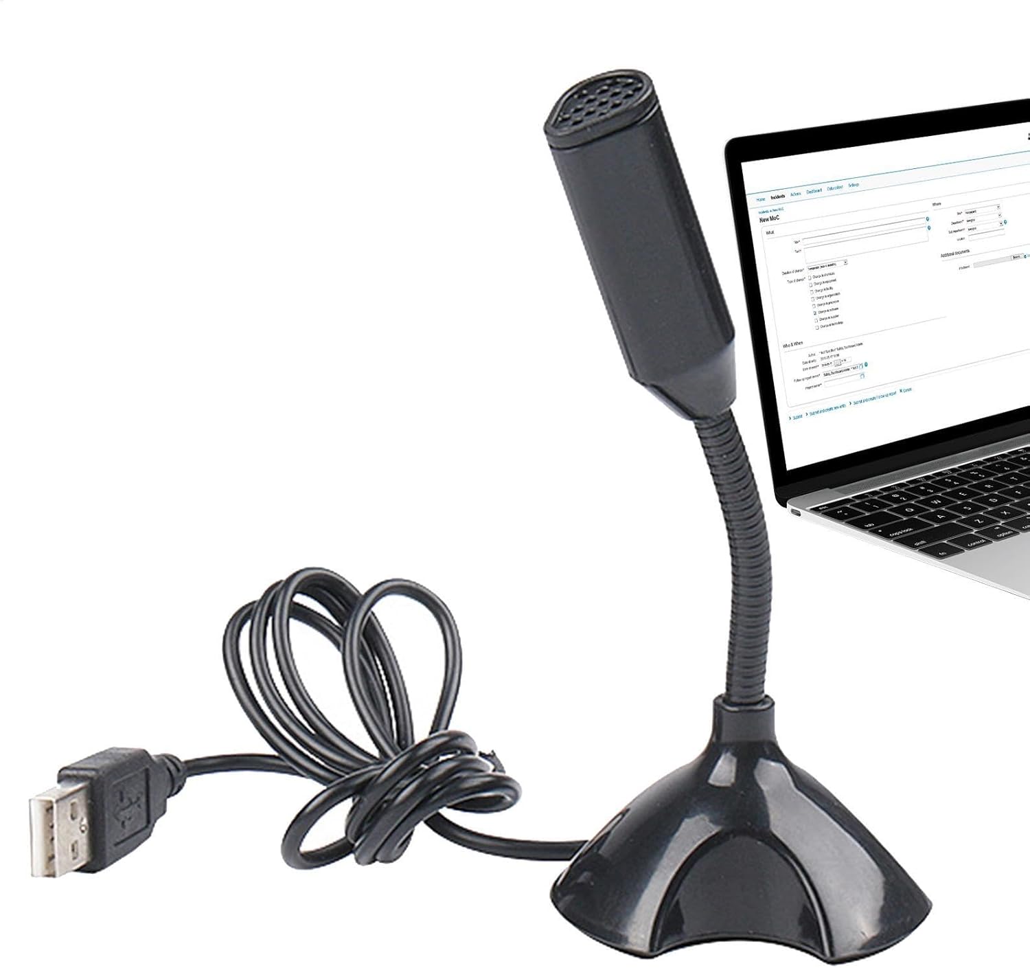 USB – Desktop Capacitor Plug & Play, HD Audio Supplies for Laptop PC Studio Voice Recording | Voice Over, Streaming Plug-and-Play Experience