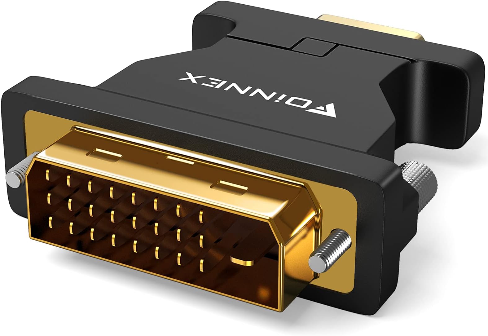 HDMI Auf DVI Adapter Mit Vergoldeten Kontakten - 4K2K Kompatibel Für Beste Bildqualität