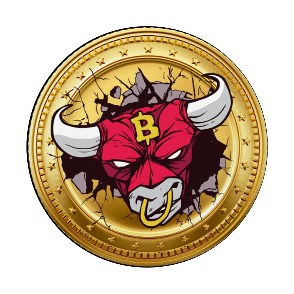 Amazon.com: Bitcoin Bull Run Break Out Crypto Coin Cryptocurrency Gift  PopSockets PopGrip: Swappable Grip for Phones & Tablets : Cell Phones &  Accessories