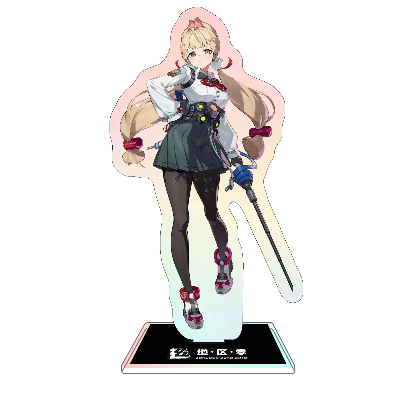 Rainteam Zenless Zone Zero Characters Acrylic Stand Figure,Colorful and Exquisite Character Design for Game Fans' Collection (Alice Thymefield)