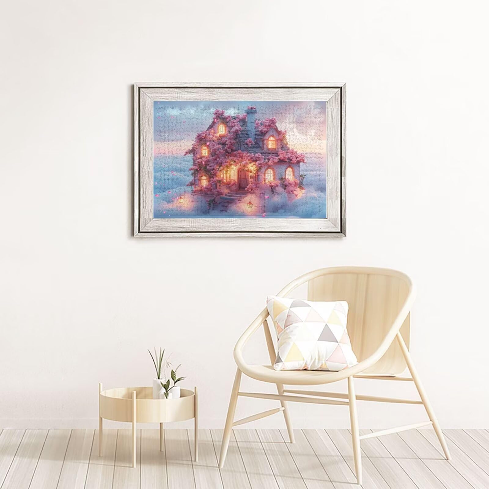 Krajobraz Puzzle 5000 Pieces Dream Puzzle Adult Początkujący z pudełkiem prezentowym, DIY Interaktywne puzzle Rodzinna wymagająca gra, Relief Stres Home Wall Room Decor Art Prezent dla mężczyzn 100 x