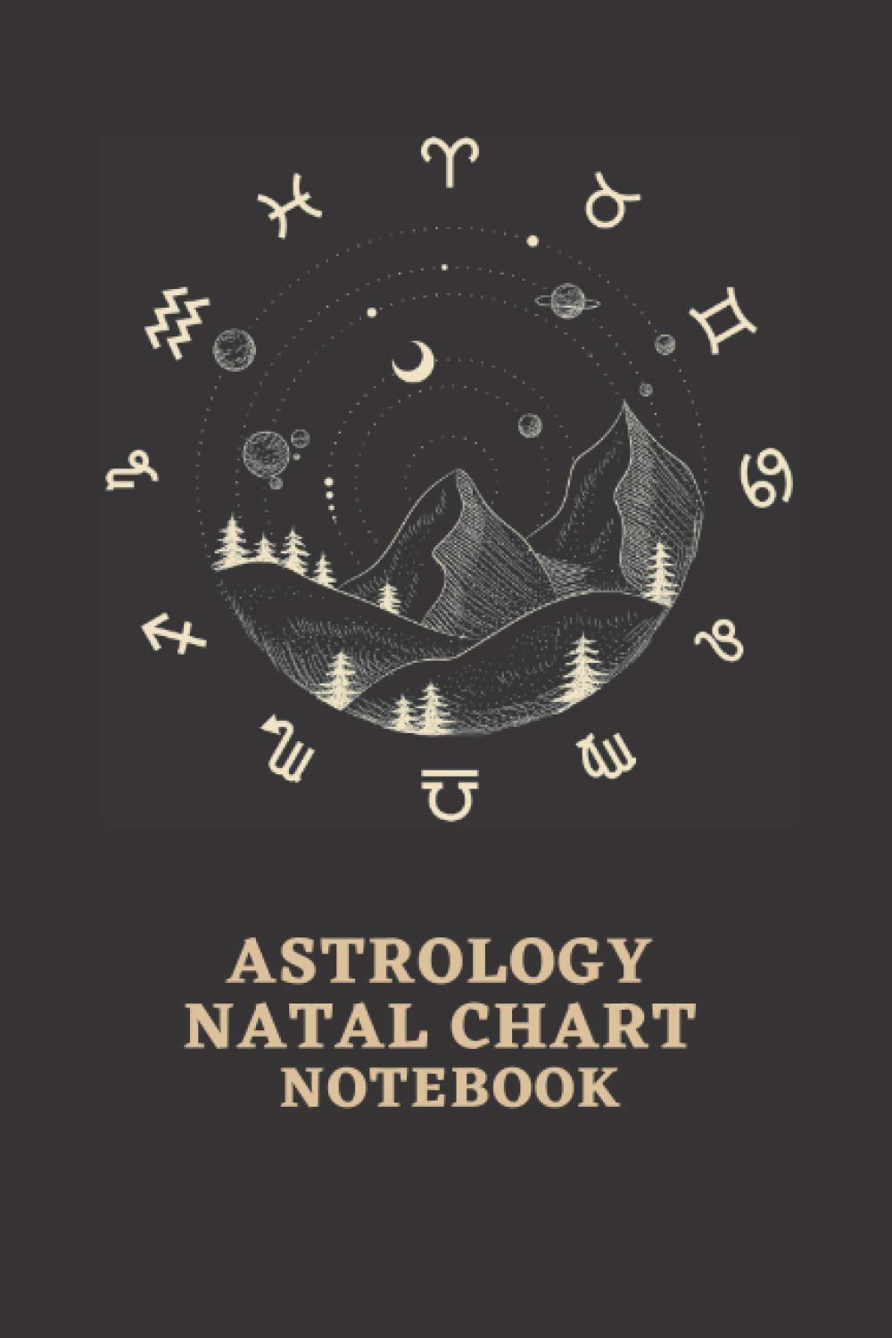 Astrology Natal Chart Notebook: +100 Blank Birth Charts and Tables for Astrological Studies and Interpretation - Organizer For Blank Star Birth Charts ... Chart Interpretation Of Houses And Signs Log