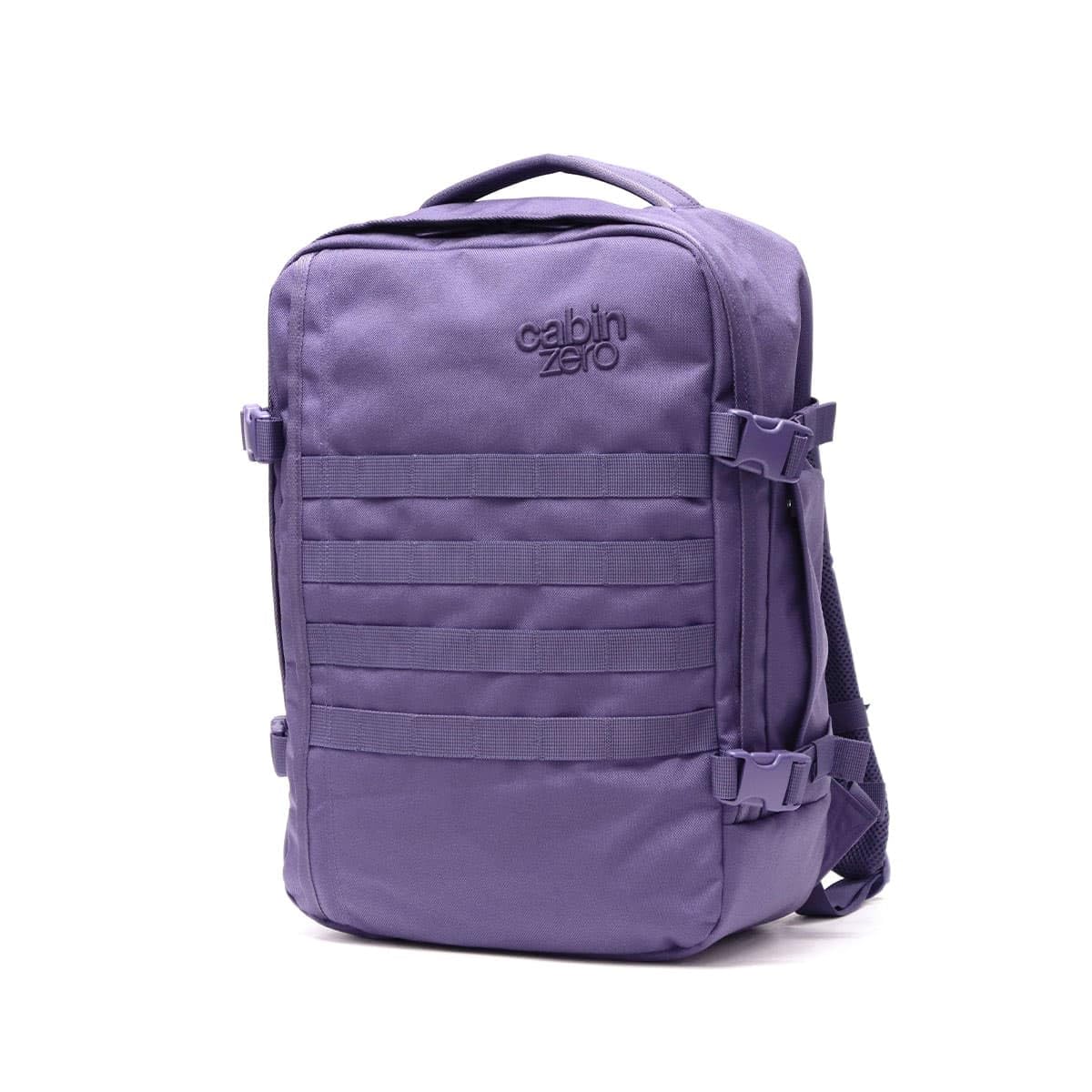 Cabinzero Unisex Military 28L Ultra Light Cabin Bag with Luggage Trackers. Backpack, Galaxy, Medium