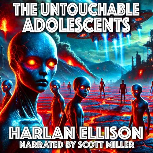 The Untouchable Adolescents by Harlan Ellison - Vintage Science Fiction from the 1950s cover art