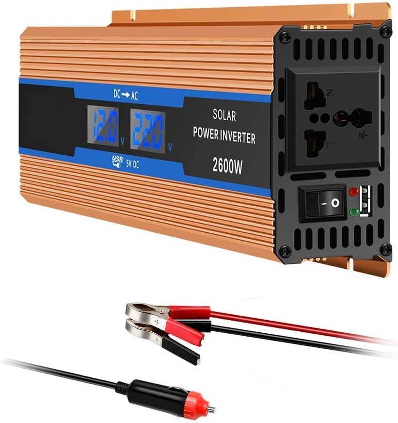 UWSX Auto Auto Car Power Inverter, Modified Sine Wave