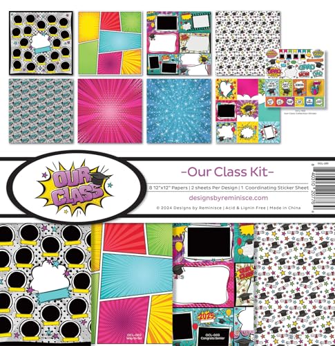 Reminisce Our Class Scrapbook Collection Kit