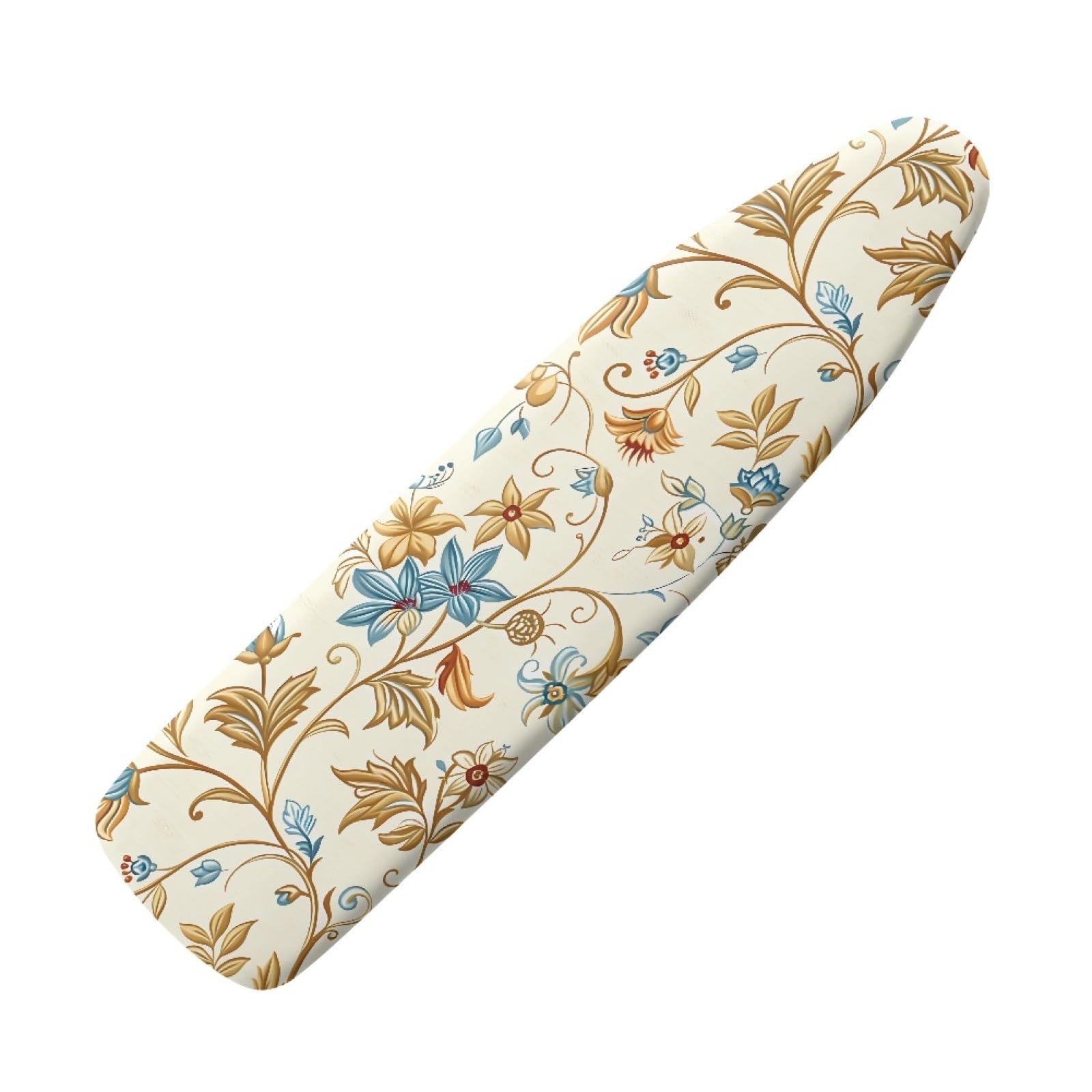 Extra large ironing board cover 140 x 45 Yellow Blue Thick cotton pad Ironing Board Cover Elastic washable,Resist Scorching and Staining,Heat Reflective & Vapour Permeable,Easy Fit