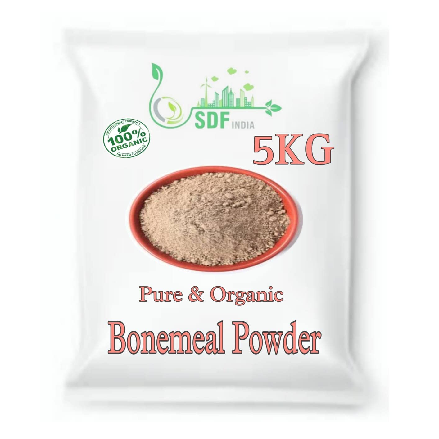 SDF India Bone Meal for Plants Home Gardening -5Kg| Steamed Bone Meal | Rich in Phosphorus and Calcium | Natural Plant Fertilizer (B0B1YCPF51) Amazon Price History, Amazon Price Tracker