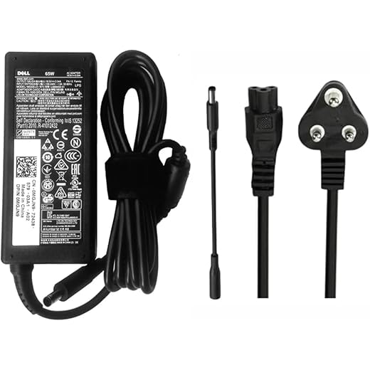 65W Charger for Dell Laptop 4mm
