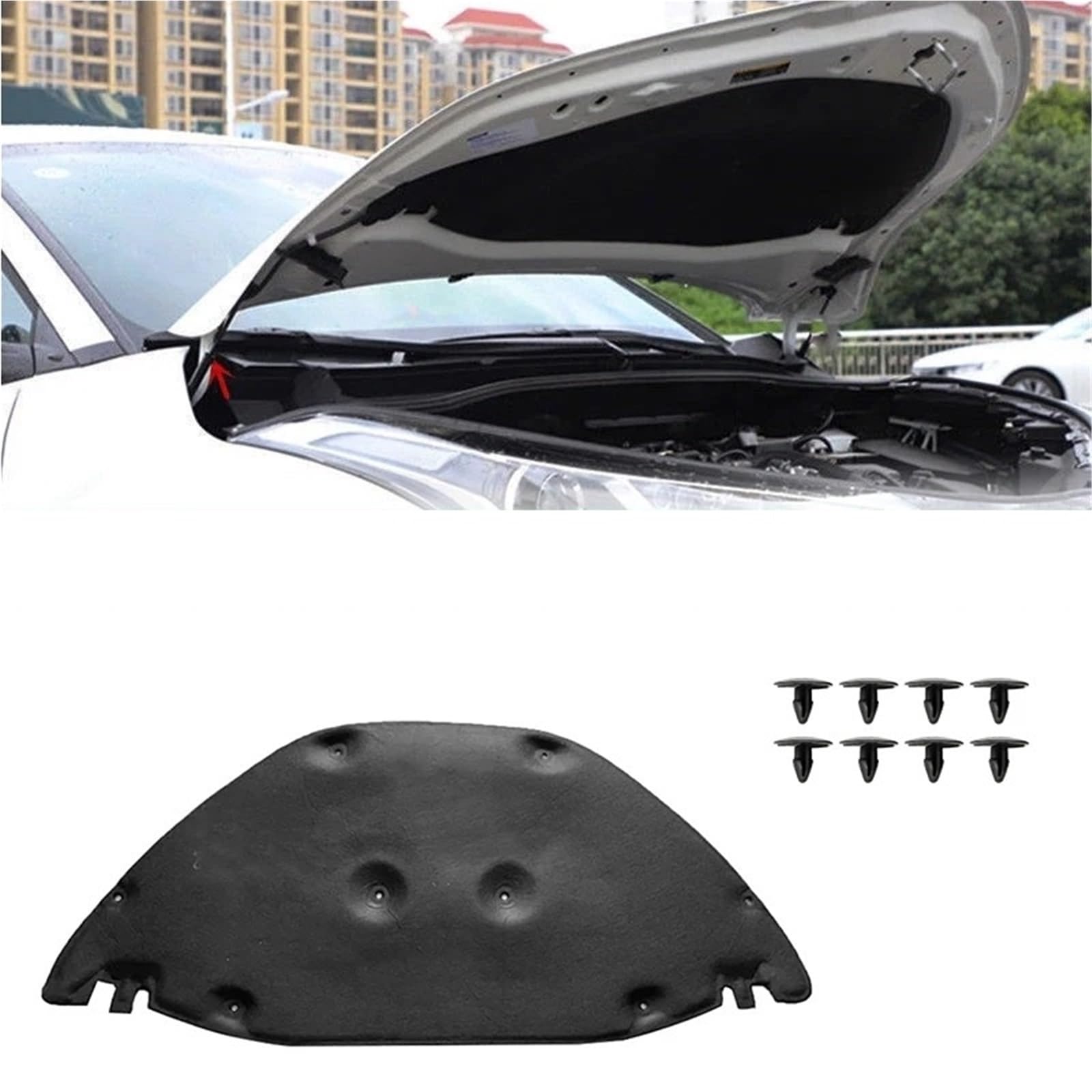 Carro Aislamiento Capó Para Toyota Para CHR AX10 AX50 18-22