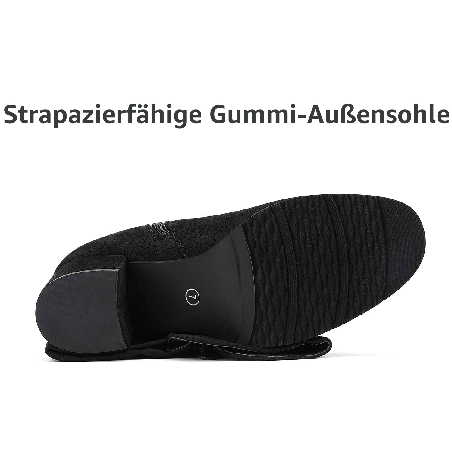 DREAM PAIRS Damen Kniehohe Stiefel Elastischer Schaft