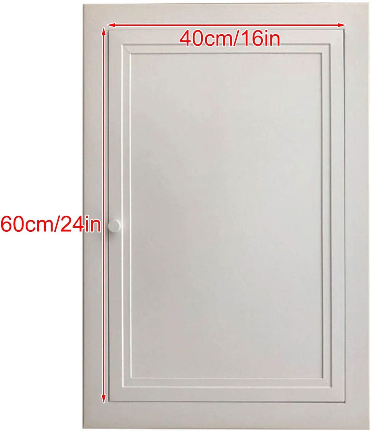 40x60cm Metal Ceiling Access Panel with Push Button - Quick Open Attic Door for Kitchen, Bathroom, Office Use (16x24in) - Durable, Easy Access, Stylish Design