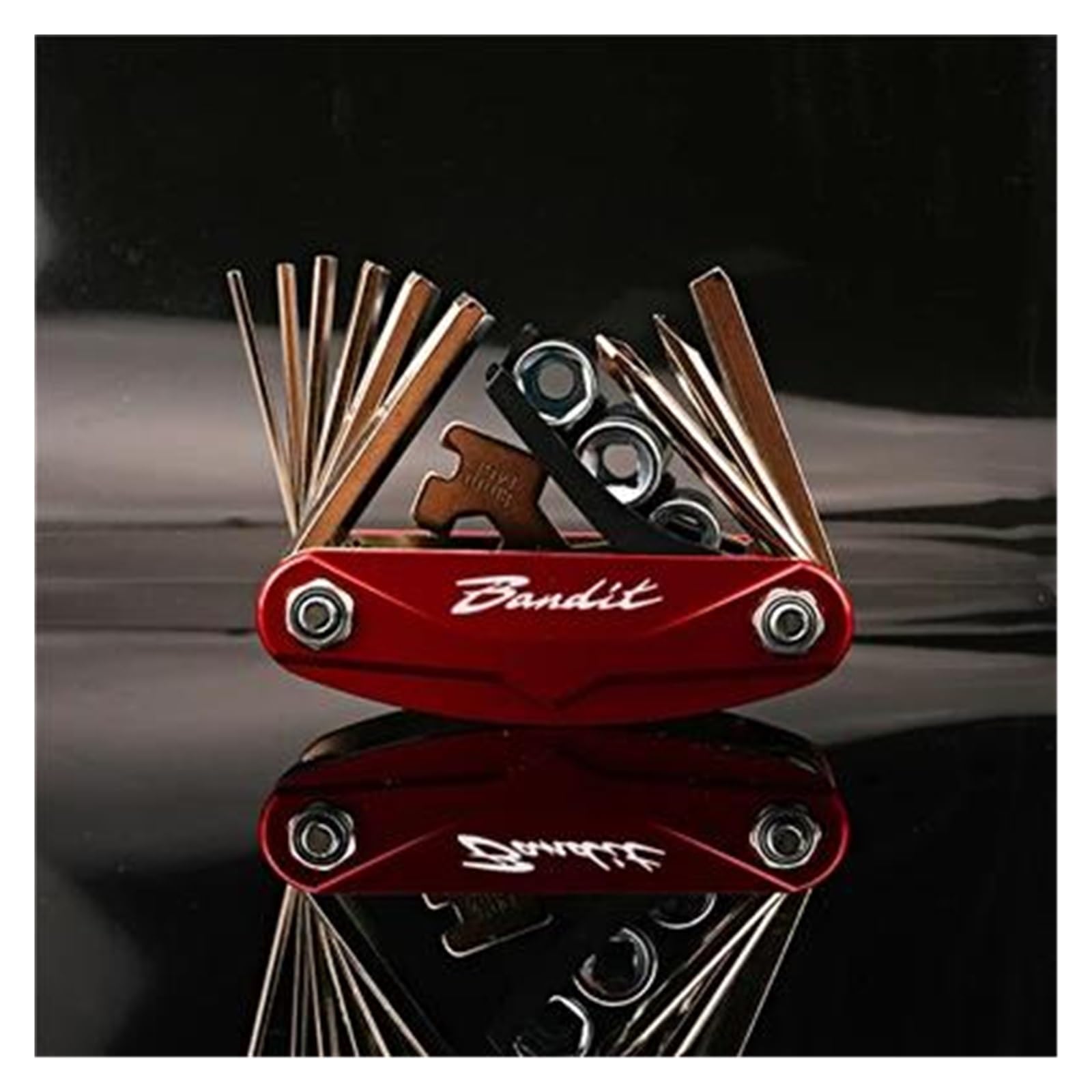 Screwdriver Wrench Screwdriver for Suzuki Bandit 400 600 650 1200 1250 1250S GSF S N(Red)