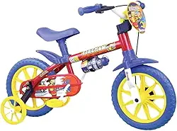 Bicicleta Nathor Fire Man Masculino Aro 12 Vermelho/Azul