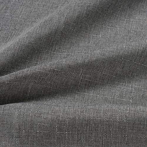 Faux Linen Tablecloth, Wrinkle Free Soft Table Cloth, Flax Linen Tablecloth for Kitchen Dining Room Party Decoration, Tablecloth Rectangle 56 x 120 inch, Grey - Thumbnail 7