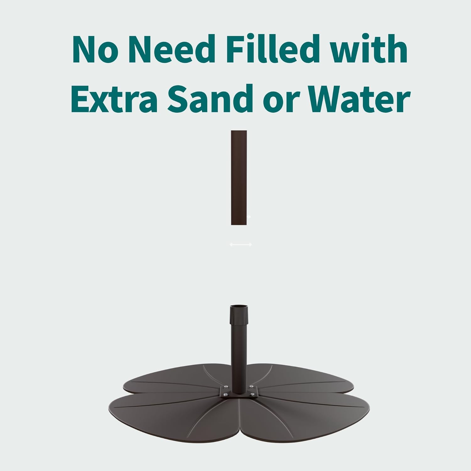 Stay Cool and Steady: Kingdura 4-Piece Heavy Duty Patio Umbrella Base Review