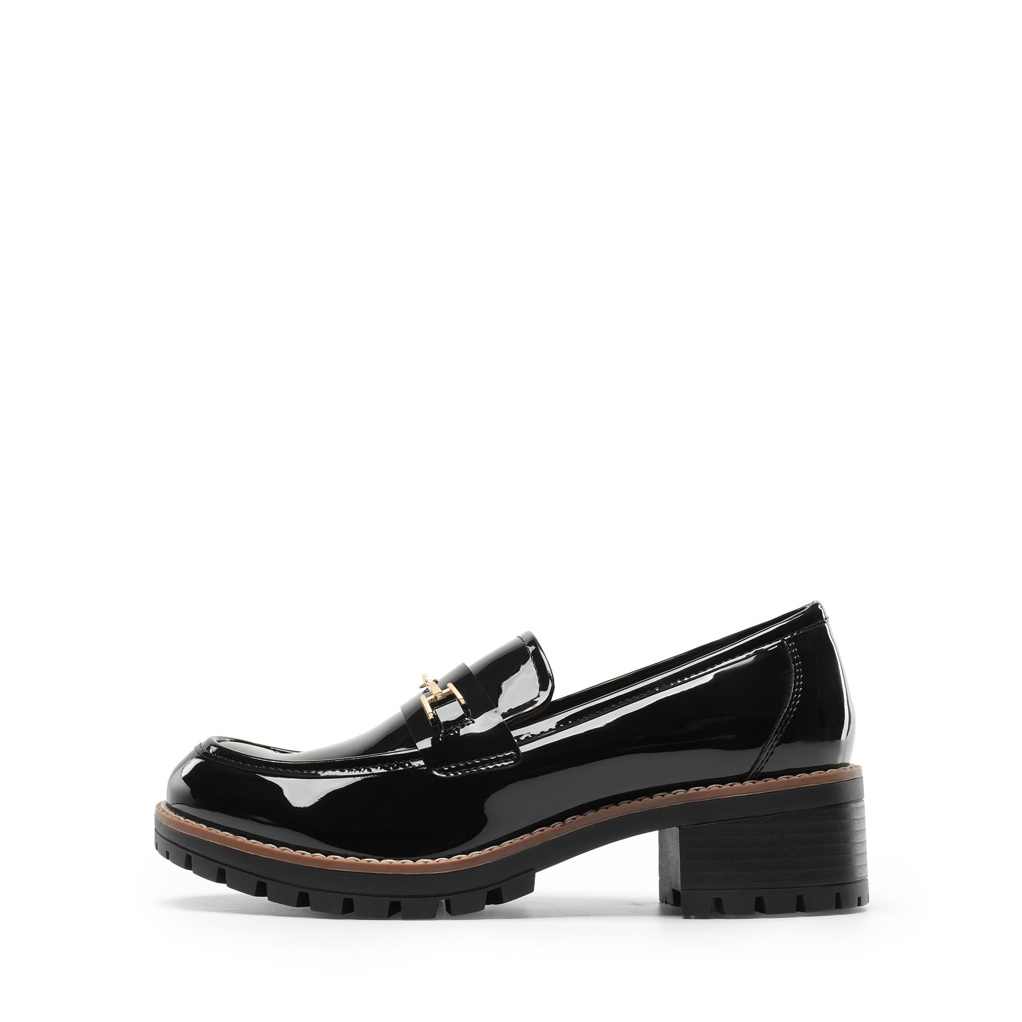 DREAM PAIRS Mocassini da Donna, con Plateau, Comodi, Slip-on, Eleganti, Casual, Mocassini